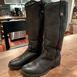 FRYE Melissa fur lined boots